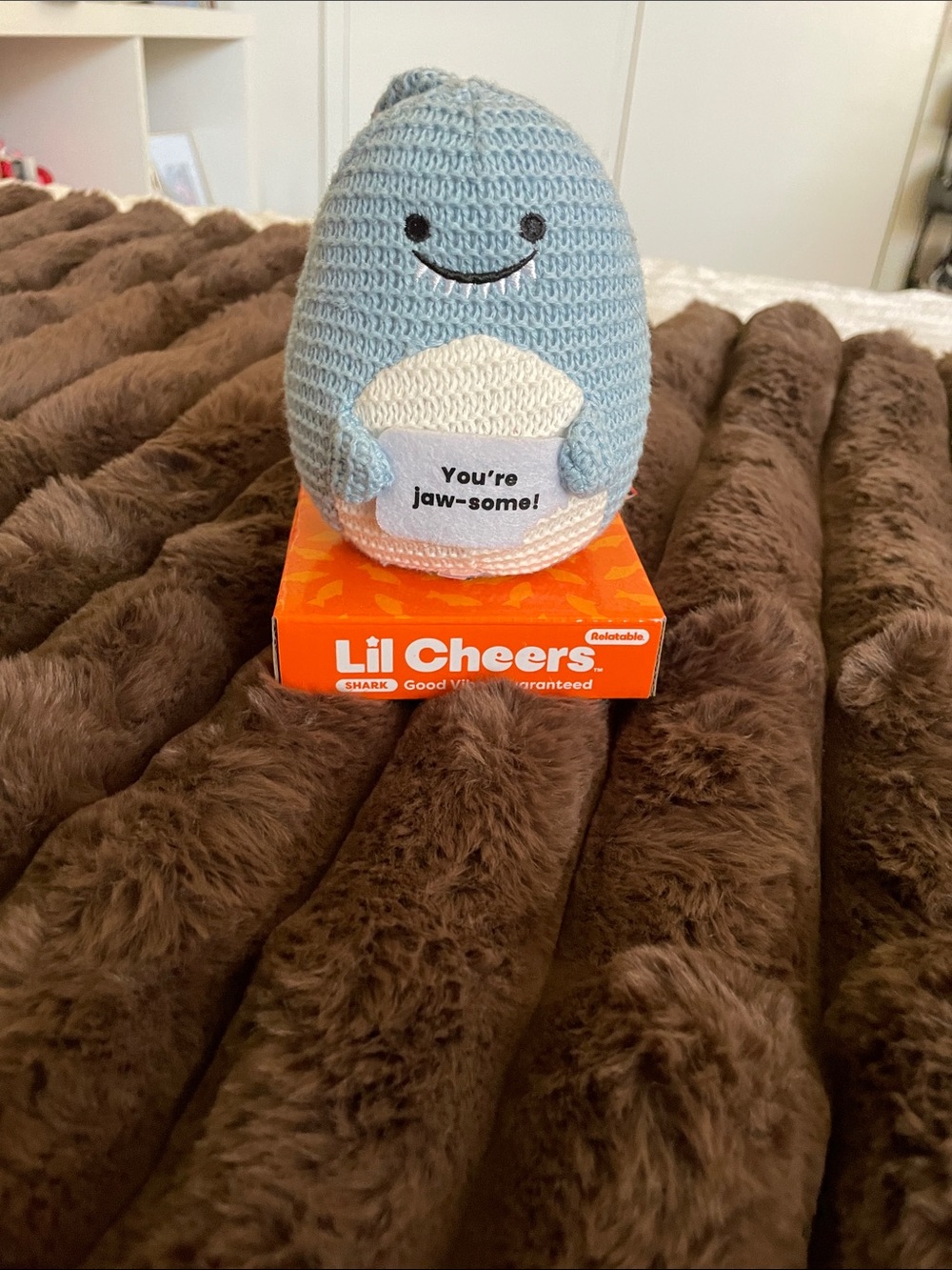 Shark Plush - Light Blue